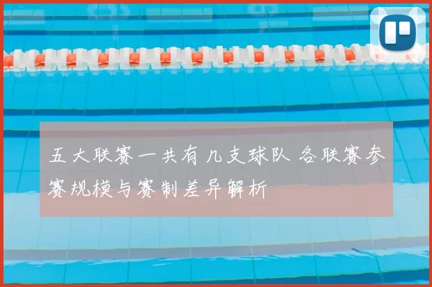 五大联赛一共有几支球队 各联赛参赛规模与赛制差异解析
