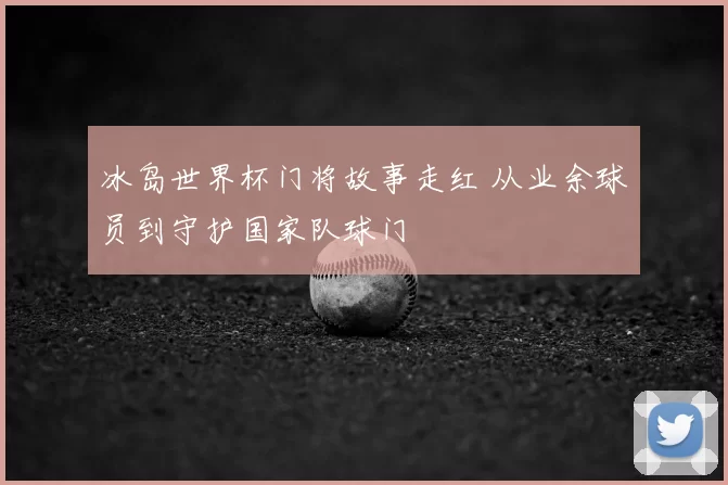 冰岛世界杯门将故事走红 从业余球员到守护国家队球门