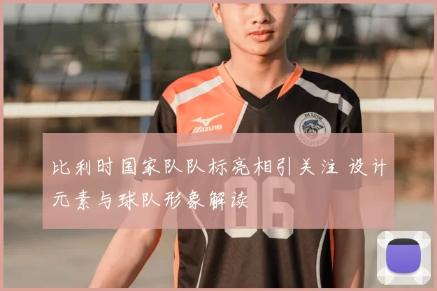 比利时国家队队标亮相引关注 设计元素与球队形象解读